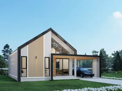 Nordic house 3D print model