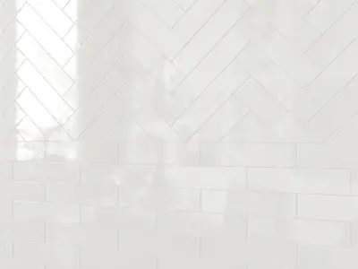 Hudson 3 x 12 Ceramic Subway Tile 3D model