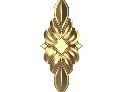 decorative pattern ready for 3D printing 3D model 37