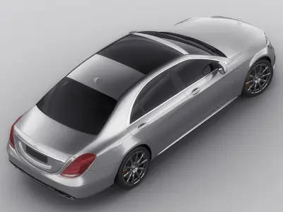 Mercedes S63 AMG MY2014 3D model