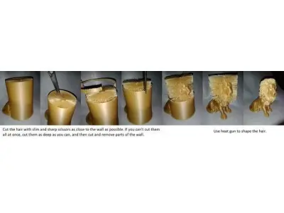 Hairy Lion 3D print model