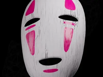 Kaonashi Mask 3D print model