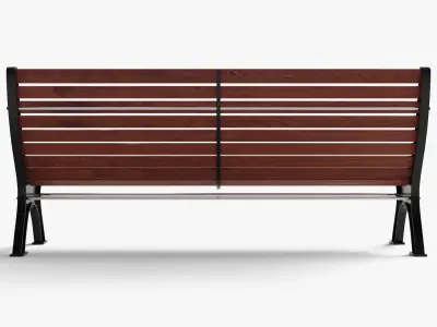 Bench 3D model purchase