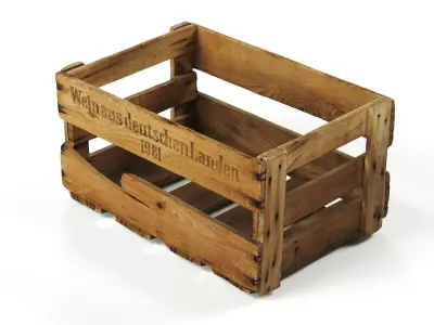 POLYPASTA - Wooden box 03 3D model