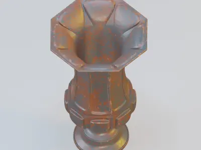 Garden urn planter40 3D model