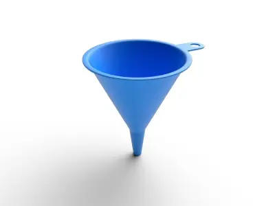 Funnel  M01 Low-poly 3D model