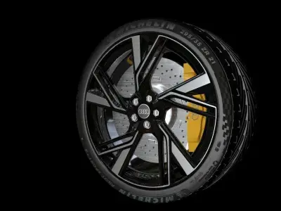 RS3 Wheel 3D model