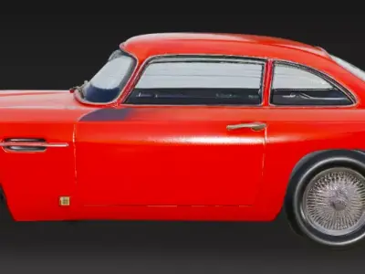 Aston Martin DB5 3D Printable Model 3D print model