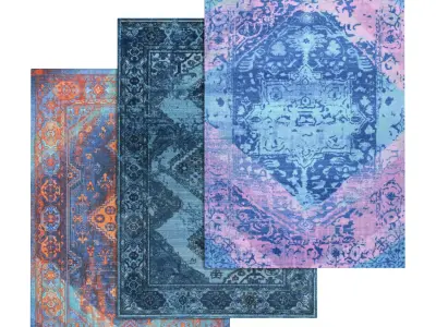 Rug Set 1616 3D model