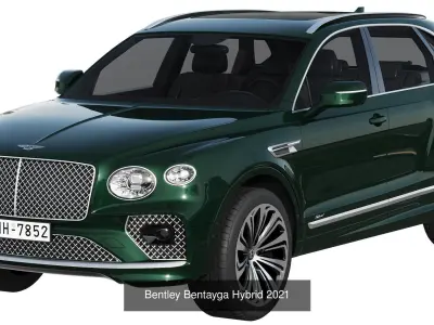 Bentley HQ cars collection 3D Model Pack