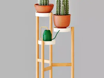 SATSUMAS Plant Stand 2 3D model