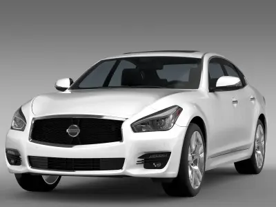 Nissan Fuga Y51 2017 3D model