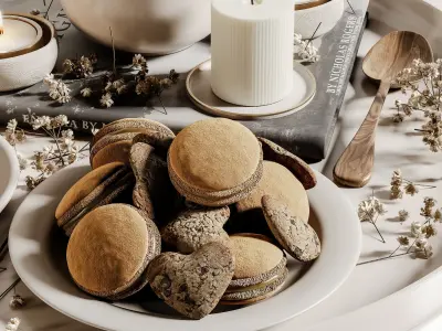 decorative set 137 3D model