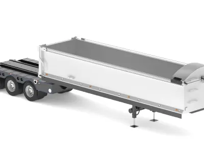 Kennedy Trailer Mining Earthmoving  3D model