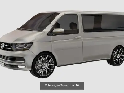 Volkswagen Cars and SUVs 3D Model Pack