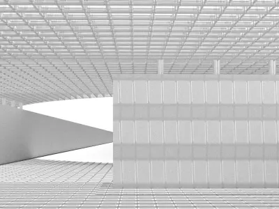 Pavillion - Modern Swamp House 3D model