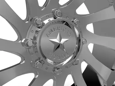 AMERICAN FORCE CKH33 TORQ CC WHEEL 3D print model