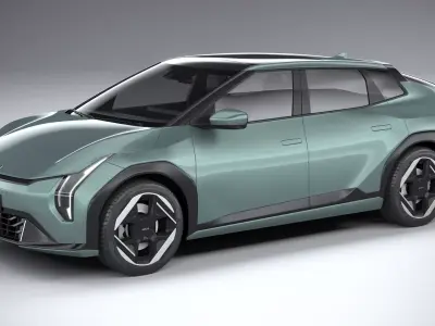 Kia EV4 2026 3D model