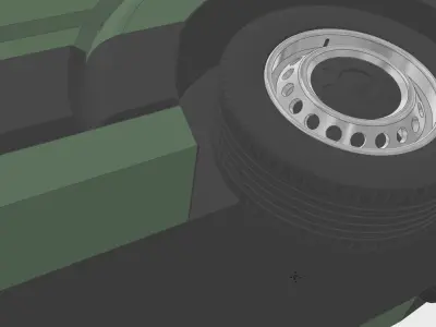 VW Crafter L4H3 3D model