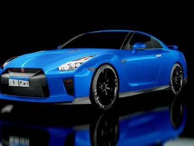 Nissan R35 2017 3D model