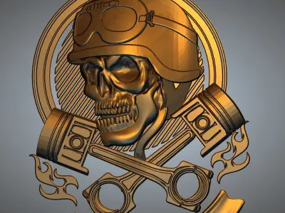 Skul Engine 3D print model