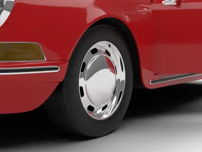 Porsche 911 1964 HQ 3d model  3D model