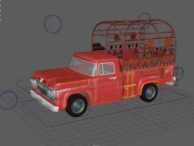 Old Truck 3D model