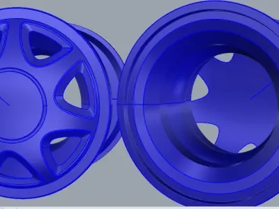 3D Wheel for Car Clear Model Ready for game and Print 3D print model