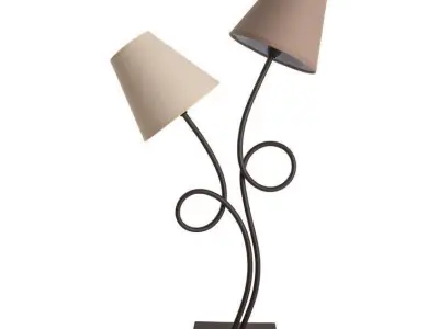 Highlands Table Light Lamp 3D model