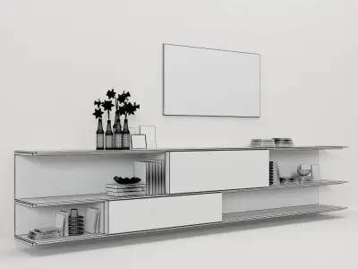 jesse online wall mounted system 3D model