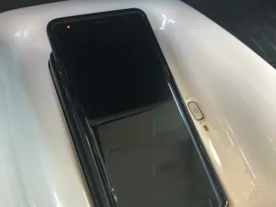 Prius Wireless Charger Adapter for Larger Phones Free 3D print model