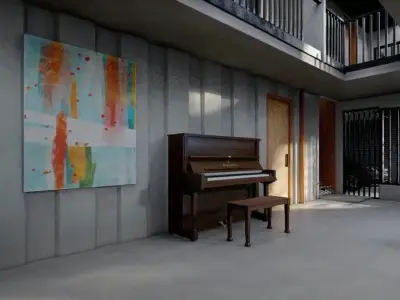 Container Box House 3D model