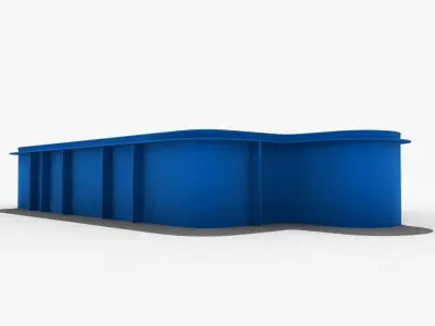 Obdelnik Laguna 3D model