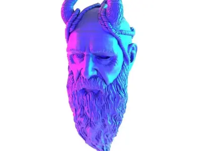 Keychain Mimir GoW toy 3D print model