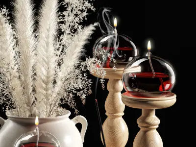 Decorative set 45 3D model