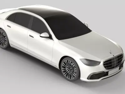 Mercedes Benz S Class 3D model