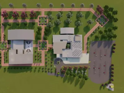 Sports Facilitation Center 3D model