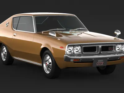 Nissan Skyline 2000 GT-X 3D model