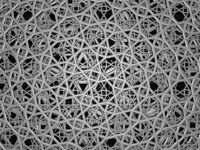Louvre Abu Dhabi Dome 3D model