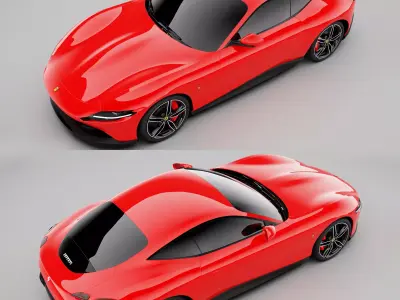 Ferrari Roma 2021 3D model
