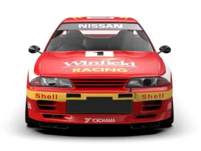 Nissan Skyline GTR R32 Winfield Racing 3D model