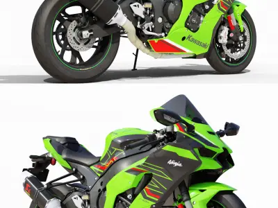 2024 Kawasaki Ninja ZX-10R 3D model
