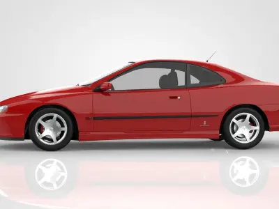 Peugeot 406 Coupe 2004 3D model