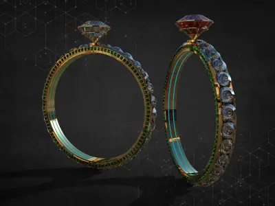 Ring Fourteen 3D model