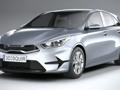 Kia Ceed Basic 2025 3D model