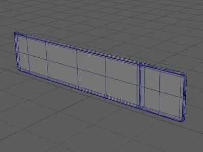 License Plate Iran - Pelak Iran 3D model