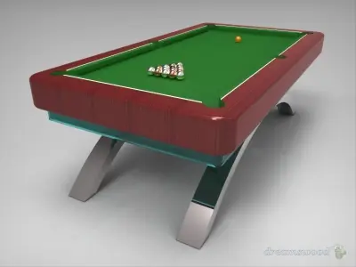 Pool Table Free 3D model purchase