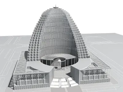 Building 90 3D model