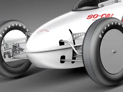 So-Cal Belly 1950 3D model