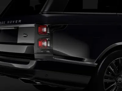 Range Rover Sentinel L405 2018 3D model